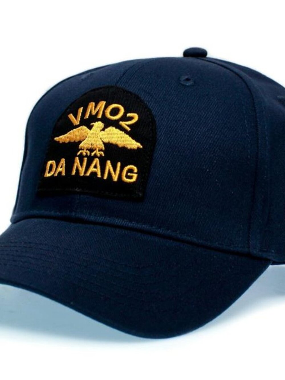 Magnum P.I. Da Nang Hat - Navy Blue Embroidered Patch Cap - Tom Selleck NEW 80s